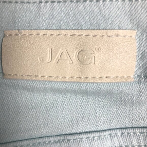 JagJeans Ankle Pants Womens Size 8 x 29 Light Blue Stretch Denim Spring Summer - Picture 7 of 7